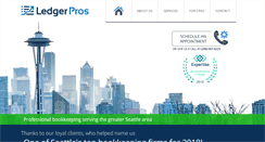 Desktop Screenshot of ledger-pros.com